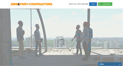 Desktop Screenshot of directoryforcontractors.com